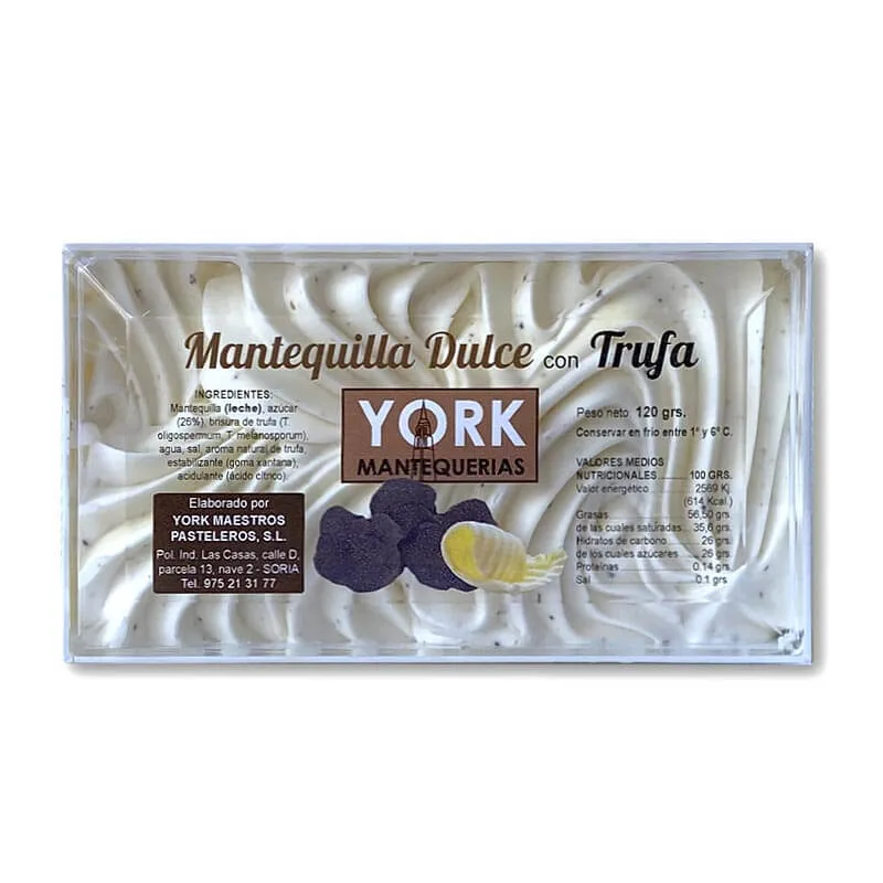 Mantequilla dulce con trufa. 120g