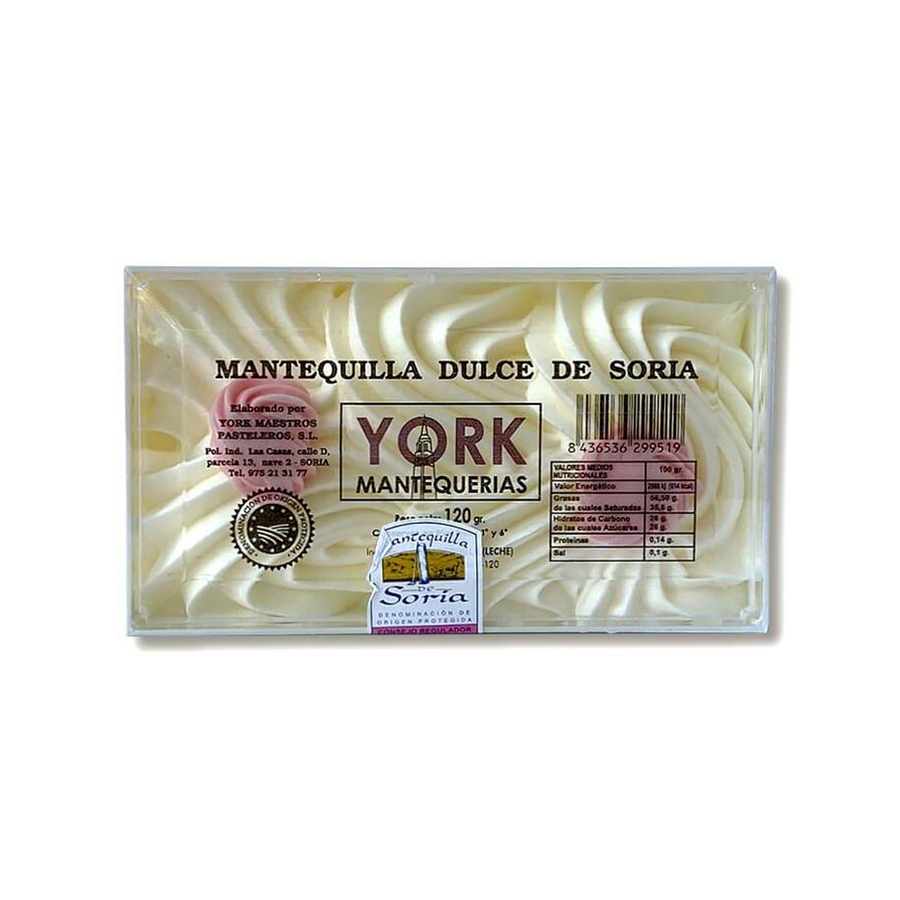 Mantequilla dulce de Soria 120g D.O.P
