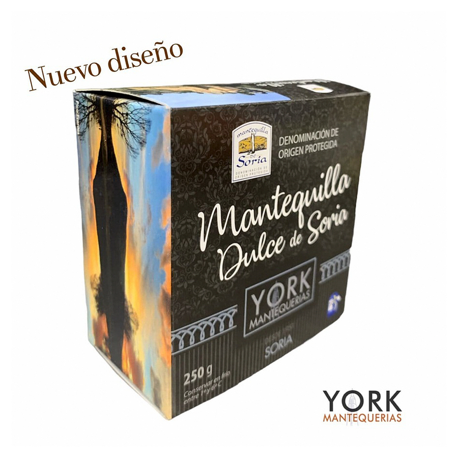 Mantequilla dulce de lata 250 grs D.O.P