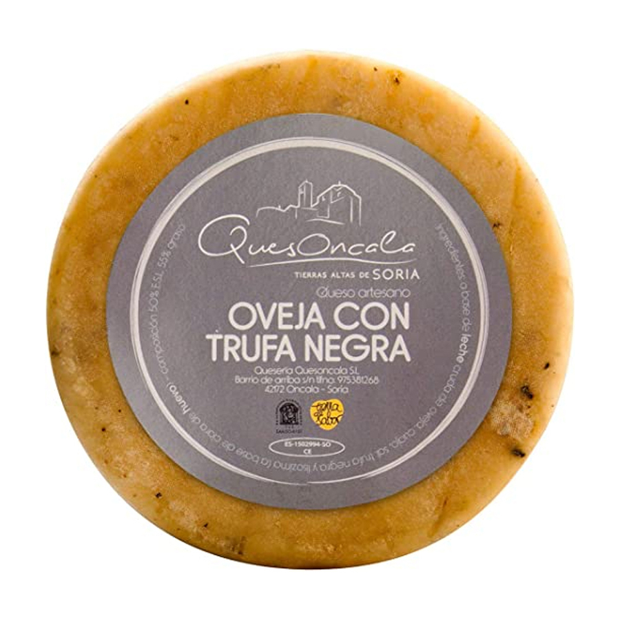 Queso curado de oveja con trufa Oncala