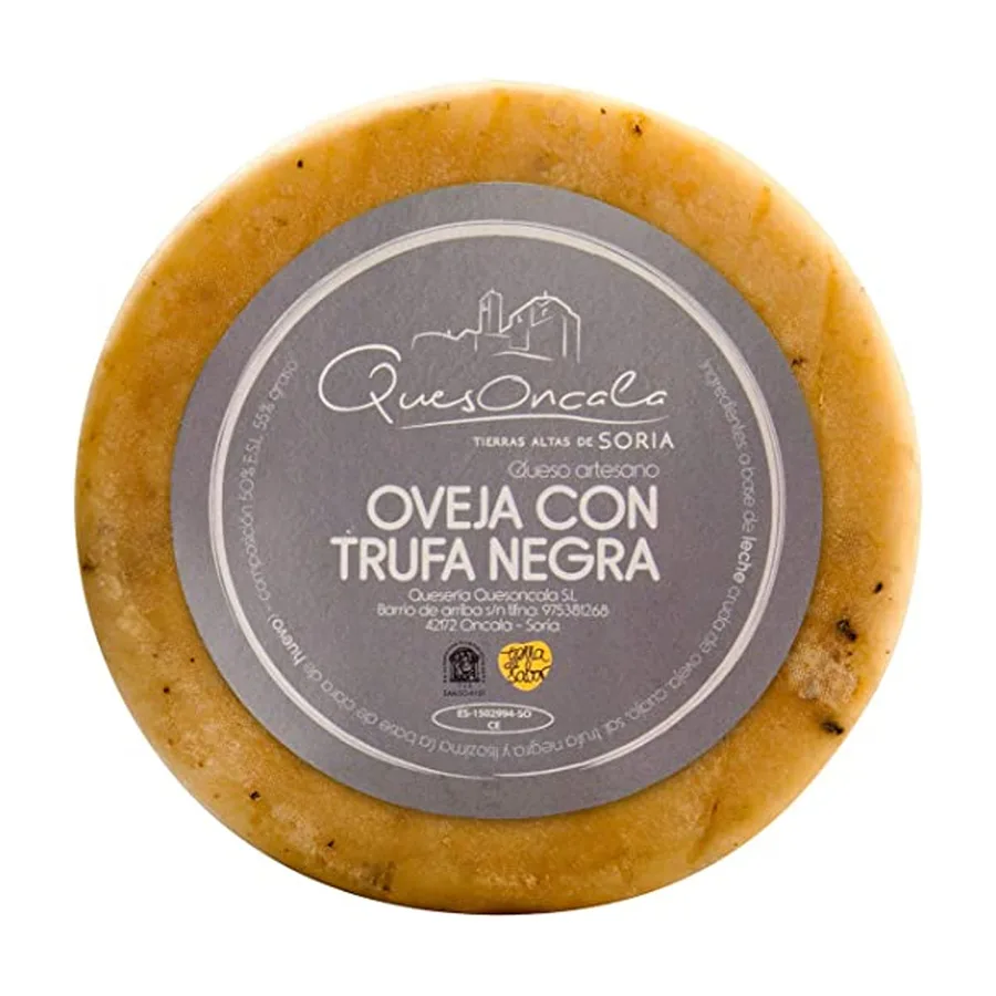 Queso curado  de oveja con trufa Oncala