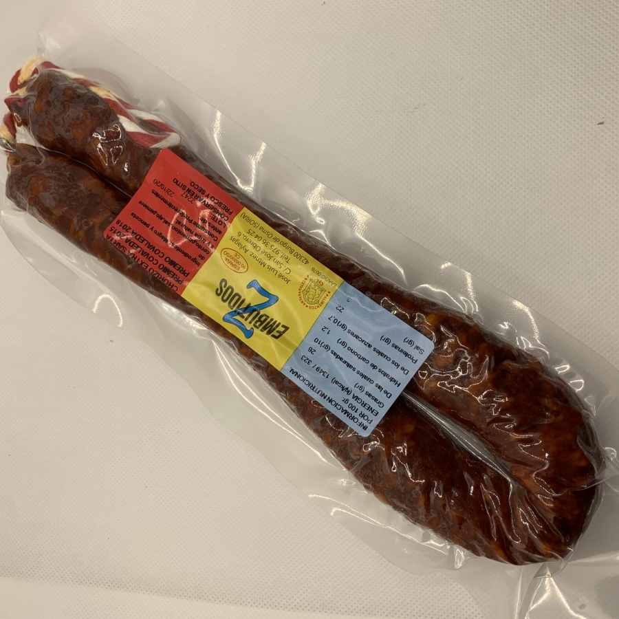 Chorizo casero embutidos Zoilo