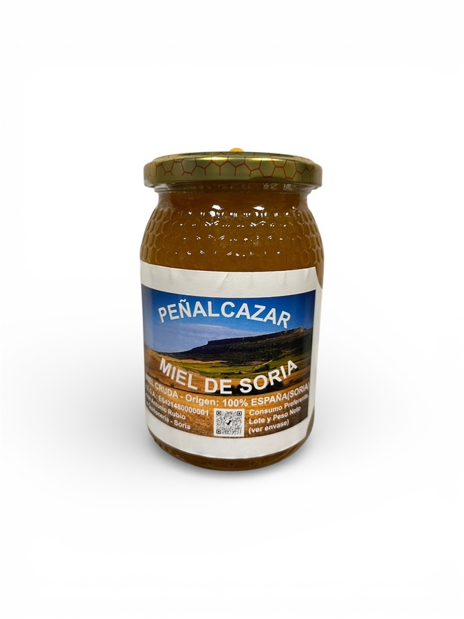 Miel cruda de Soria 500g  Peñalcazar