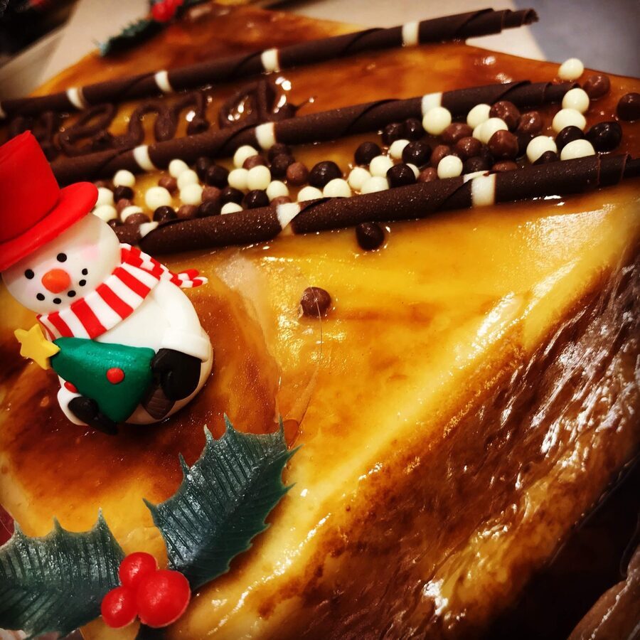 Turron de yema tostada