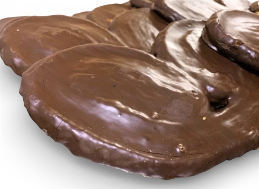 Palmera de chocolate artesana (4 unid)